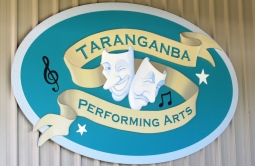 Taranganba performing arts sign